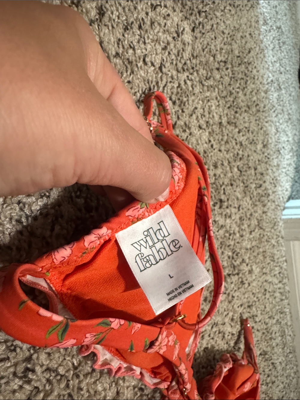 Target Ruffle Bikini Set Size Large - Picture 4 of 7